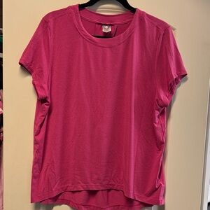 Athleta Move With Ease Tee - Hot Pink